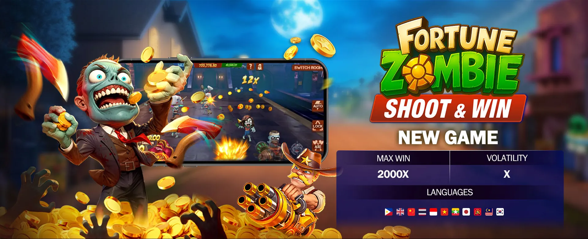 Player celebrating a win at NN777 online poker table